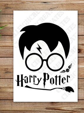 Harry Potter Vinyl Decal Sticker Handcrafted